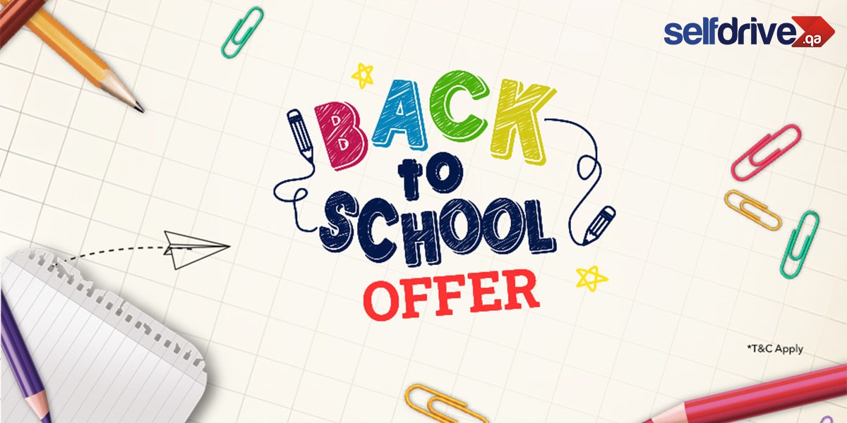 Back to School Sale Is LIVE: Rent a Car in Qatar from QAR 1,149/Month